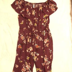 Off the shoulder jumpsuit